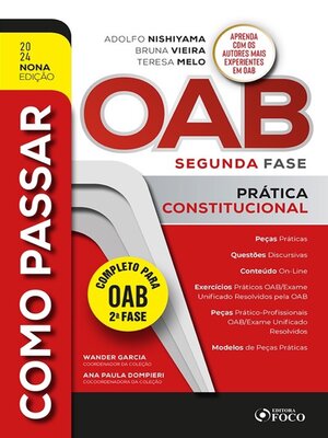 cover image of Como Passar na OAB 2ª Fase--Prática Constitucional--9ª Ed--2024